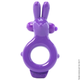Фото ерекційне виброкольцо з клиторальным стимулятором ultimate rabbit ring в профессиональном Секс Шопе
