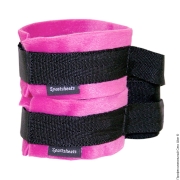 Садо-мазо (БДСМ) игрушки и аксессуары - наручники sportsheets kinky pinky cuffs фото