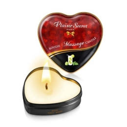 Фото plaisir secret mojito - массажная свеча с ароматом мохито, 35 мл в профессиональном Секс Шопе