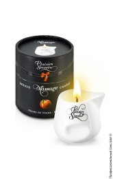 Фото масажна свічка plaisirs secrets peach, 80ml в профессиональном Секс Шопе
