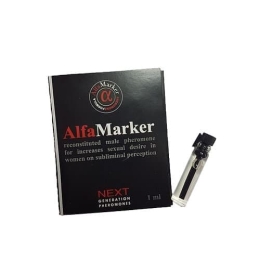 Фото alfamarker for men - ароматная эссенция с феромонами для мужчин, 1 мл в профессиональном Секс Шопе