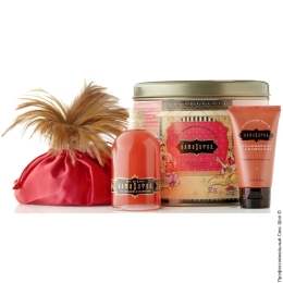 Фото набор чувственной косметики для тела с ароматом клубники treasure kit trove strawberry в профессиональном Секс Шопе