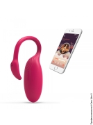 Смарт вібратори керовані з телефону - смарт-віброяйце magic motion flamingo фото