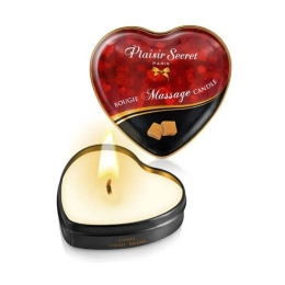 Фото plaisir secret caramel - массажная свеча с ароматом карамели, 35 мл в профессиональном Секс Шопе