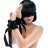Blindfold and Handcuffs Aria - Эротический набор (повязка на глаза и наручники) 