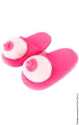 Секс приколы сувениры и подарки (страница 6) - тапочки - house slipper &quot;boobs&quot; pink фото