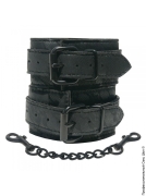 Наручники (страница 5) - силиконовые наручники doc johnson the cuffs large - black фото