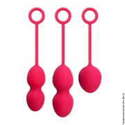 Вагинальные шарики ❤️ мягкие на ощупь - вагінальні кульки nova kegel svakom фото