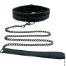 Нашийник з повідцем Sportsheets - Midnight Lace Collar and Leash - Нашийник з повідцем Sportsheets - Midnight Lace Collar and Leash