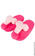 Секс приколы сувениры и подарки (сторінка 6) - тапочки house slippers penis pink фото