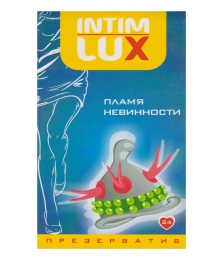 Фото intim lux пламя невинности - презерватив с усиками, 1 шт в профессиональном Секс Шопе