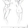 Еротичне боді - HAYA BODY black - Еротичне боді - HAYA BODY black
