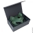 Зеленая премиум маска кошечки LOVECRAFT из натуральной кожи в подарочной упаковке