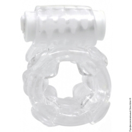 Фото эрекционное кольцо с вибрацией all nighter wireless cock ring в профессиональном Секс Шопе