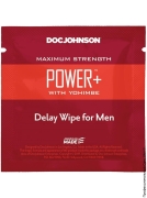 Пролонгаторы (страница 3) - пролонгирующая салфетка с экстрактом йохимбе doc johnson power+ delay wipe for men фото