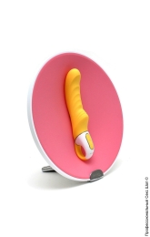 Фото вибратор с дисплей тарелкой - satisfyer vibes yummy sunshine в профессиональном Секс Шопе