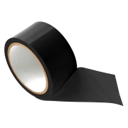 Связывание - frisky bondage tape black - самоклеющаяся бондажная лента, 19,8 м (черный) фото
