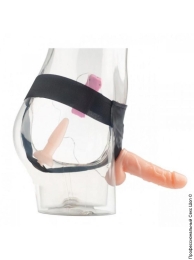 Фото страпон з вібрацією і анальної пробкою wearable dicephalous solid dildo в профессиональном Секс Шопе