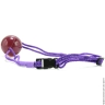 Кляп фіолетовий Japanese Silk Love Rope Ball Gag - Кляп фіолетовий Japanese Silk Love Rope Ball Gag