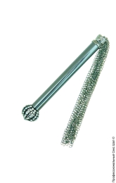 Фото металлическая плеть sportsheets midnight jeweled chain tickler в профессиональном Секс Шопе