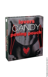 Фото їстівні чоловічі трусики lovers candy posing pouch (210 гр) в профессиональном Секс Шопе