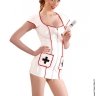 Еротичний лаковий костюм медсестри - Еротичний лаковий костюм медсестри