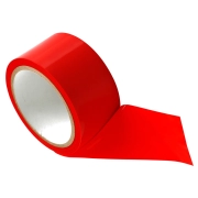 Связывание - frisky bondage tape red - самоклеющаяся бондажная лента, 19,8 м (красный) фото