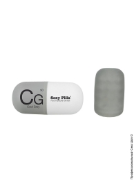 Фото мастурбатор у вигляді пігулки love to love sexy pills cool grey в профессиональном Секс Шопе