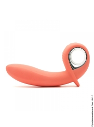 Фото анальний вібратор kisstoy klein orange з розширюється кінчиком 3,5-5 см в профессиональном Секс Шопе
