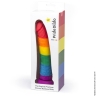 Фаллоимитатор Pride Dildo Silicone Rainbow - Фаллоимитатор Pride Dildo Silicone Rainbow