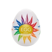 Яйцо - tenga egg shiny pride edition - мастурбатор яйцо, 5х4.5 см фото