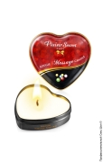 Первый секс шоп (сторінка 62) - масажна свічка сердечко - plaisirs secrets bubble gum, 35ml фото