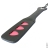 Шлепалка Sportsheets Leather Heart Impression Paddle