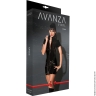 Лаковане сукню з подвійною блискавкою Avanza - Лаковане сукню з подвійною блискавкою Avanza