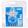 Кільце з вібратором на пеніс Rabbit Silicone Cock Ring Clear - Кільце з вібратором на пеніс Rabbit Silicone Cock Ring Clear