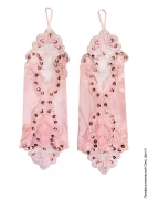 Рукавички - рожеві весільні рукавички фото
