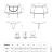 Maidme комплект Obsessive, S/M