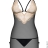 Эротичный комплект Obsessive Bisquitta chemise