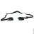 Термоактивная анальная пробка PREMIUM SILICONE PLUG S BLACK, 9х5,5см