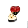 Масажна свічка сердечко Plaisirs Secrets - Масажна свічка сердечко Plaisirs Secrets
