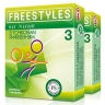 Freestyles Max Pleasure - Точечные презервативы, 3 шт - Freestyles Max Pleasure - Точечные презервативы, 3 шт