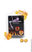 Первый секс шоп (сторінка 26) - набір кульок з масажним маслом 2 hot efect brazilian balls set фото