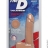 Реалистичный фаллоимитатор Doc Johnson The D - Perfect D - 7 Inch With Balls - ULTRASKYN