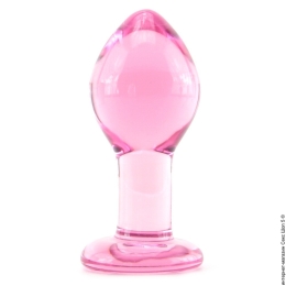 Фото велика анальна пробка crystal premium glass в профессиональном Секс Шопе