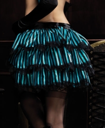 Фото полосатая юбка из атласа в профессиональном Секс Шопе