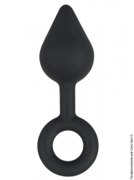 Фото анальная пробка orange plug with t-handle, 11х6,3см в профессиональном Секс Шопе