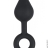 Анальная пробка ORANGE PLUG WITH T-HANDLE, 11х6,3см