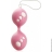 Чувственные розовые двойные шарики гейши twin balls