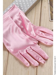 Фото атласні рожеві рукавички в профессиональном Секс Шопе