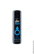 Интимная косметика Pjur из Германии - лубрикант на водній основі - pjur man basic water glide, 250ml фото